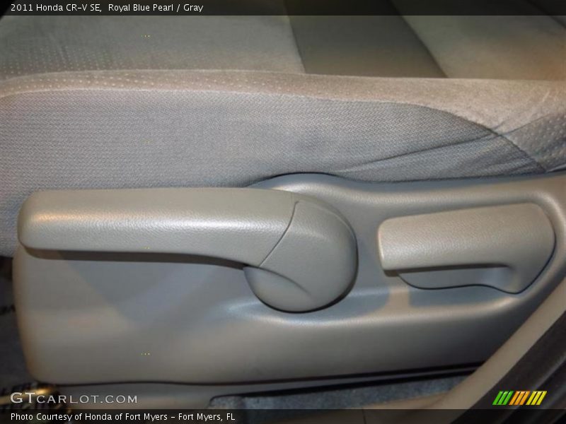 Royal Blue Pearl / Gray 2011 Honda CR-V SE