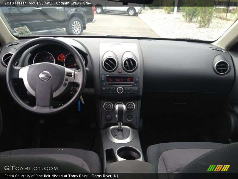 Gotham Gray / Gray 2010 Nissan Rogue SL AWD