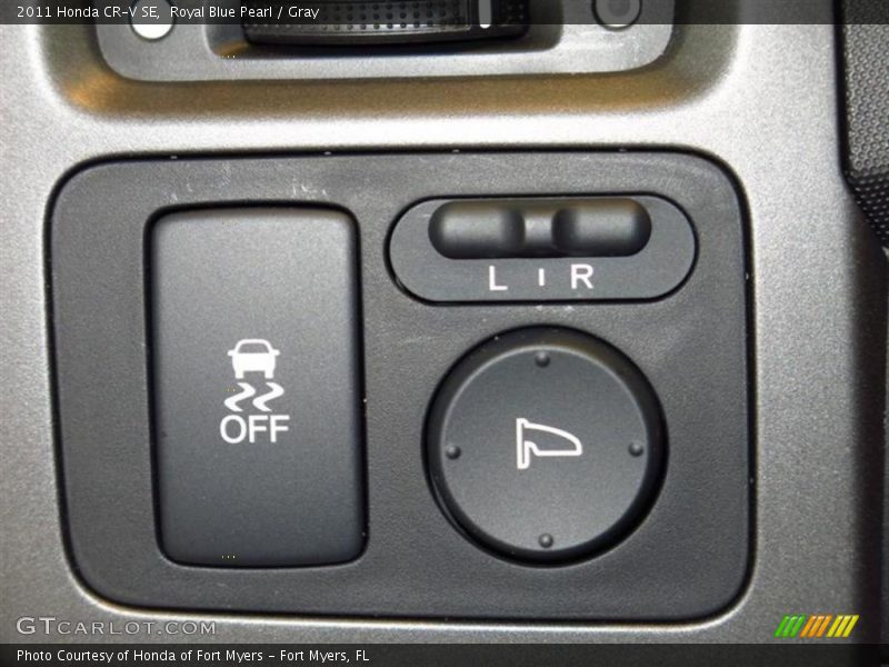 Royal Blue Pearl / Gray 2011 Honda CR-V SE