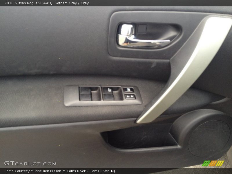 Gotham Gray / Gray 2010 Nissan Rogue SL AWD