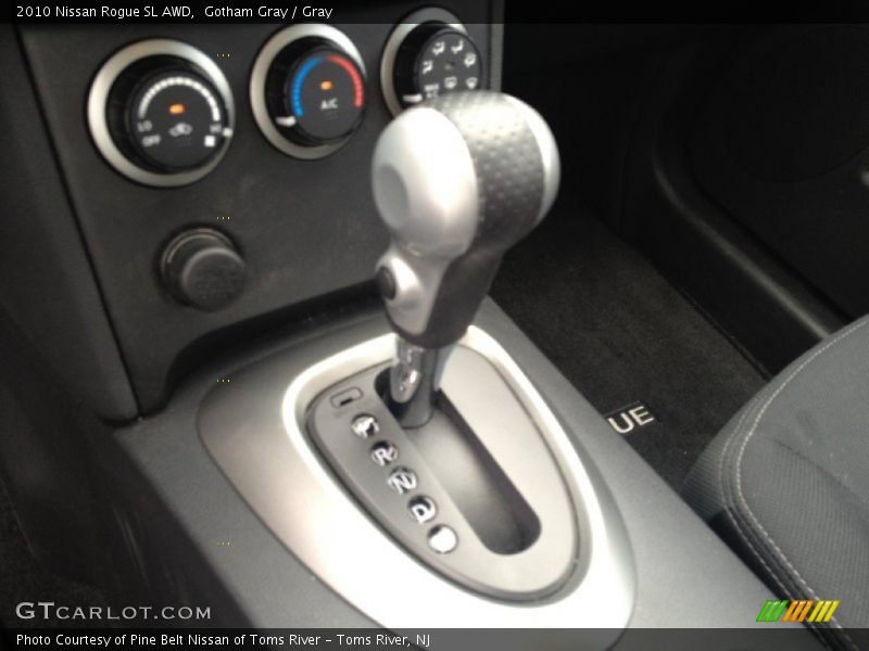 Gotham Gray / Gray 2010 Nissan Rogue SL AWD