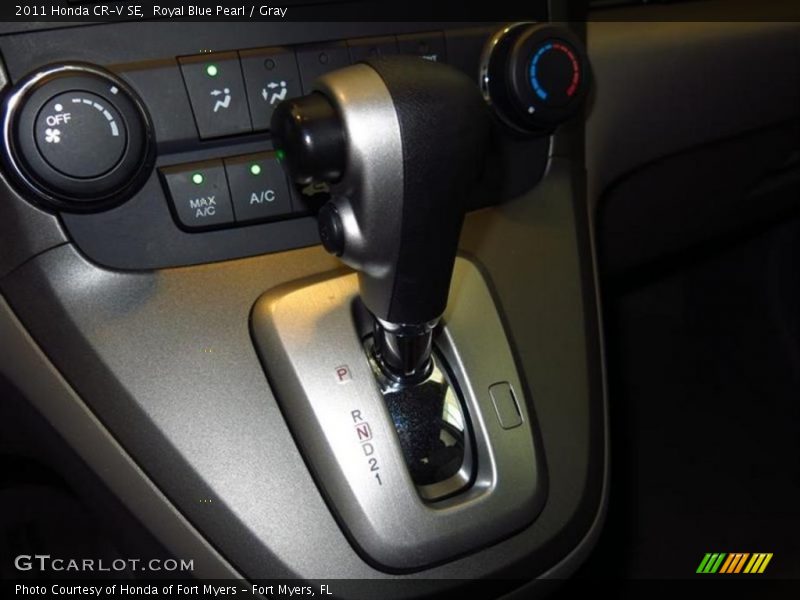 Royal Blue Pearl / Gray 2011 Honda CR-V SE