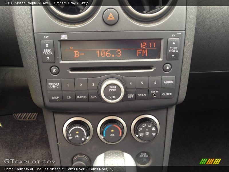 Gotham Gray / Gray 2010 Nissan Rogue SL AWD