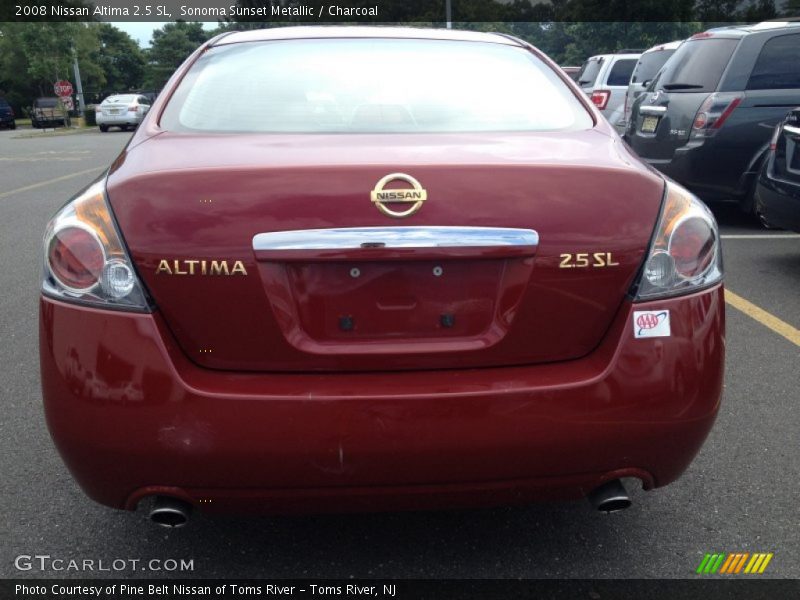 Sonoma Sunset Metallic / Charcoal 2008 Nissan Altima 2.5 SL