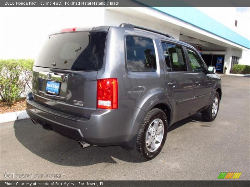 Polished Metal Metallic / Black 2010 Honda Pilot Touring 4WD