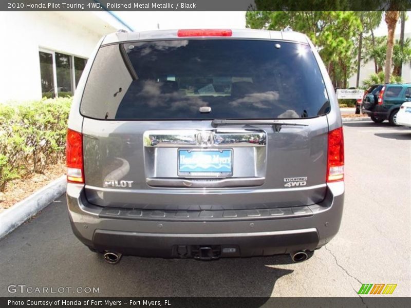 Polished Metal Metallic / Black 2010 Honda Pilot Touring 4WD