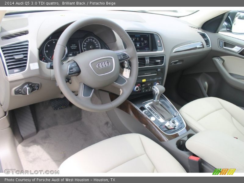 Pistachio Beige Interior - 2014 Q5 3.0 TDI quattro 