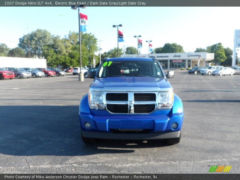 Electric Blue Pearl / Dark Slate Gray/Light Slate Gray 2007 Dodge Nitro SLT 4x4