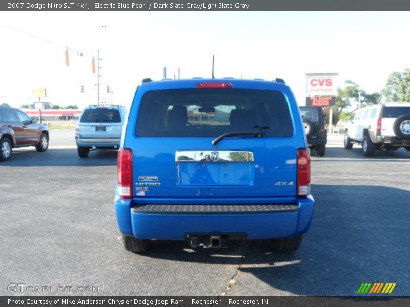 Electric Blue Pearl / Dark Slate Gray/Light Slate Gray 2007 Dodge Nitro SLT 4x4