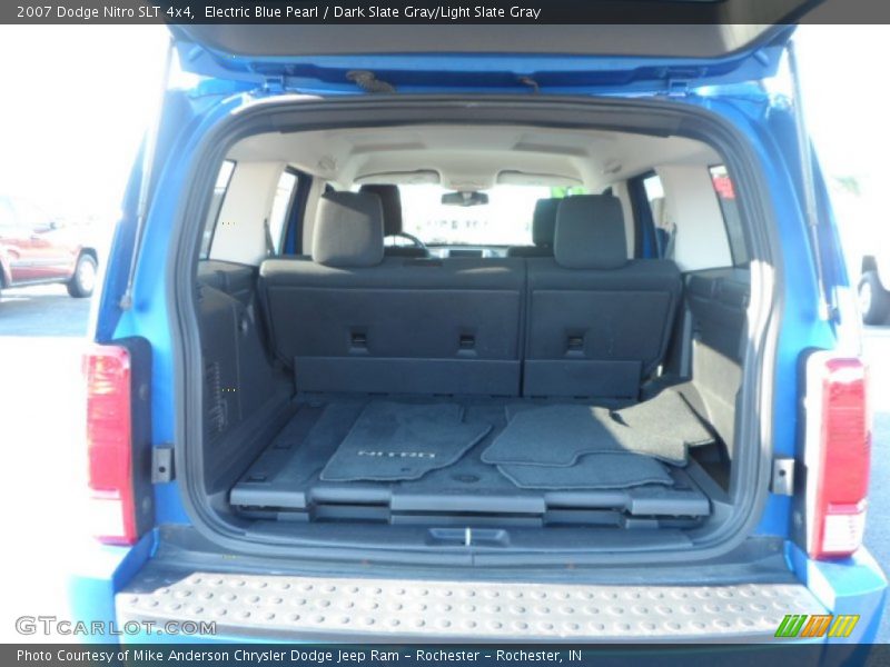 Electric Blue Pearl / Dark Slate Gray/Light Slate Gray 2007 Dodge Nitro SLT 4x4