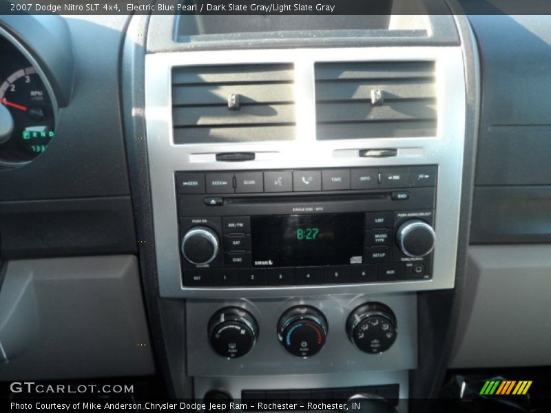 Electric Blue Pearl / Dark Slate Gray/Light Slate Gray 2007 Dodge Nitro SLT 4x4