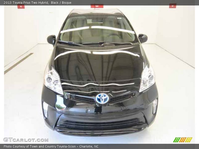 Black / Bisque 2013 Toyota Prius Two Hybrid