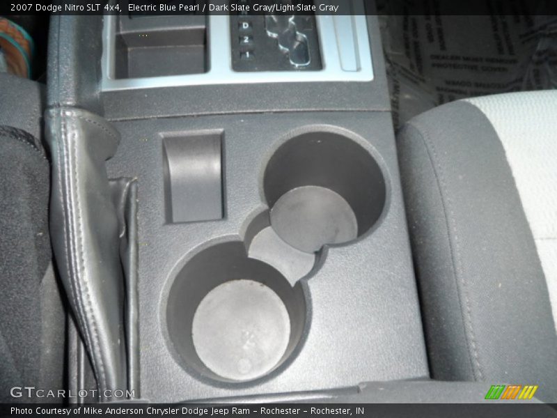 Electric Blue Pearl / Dark Slate Gray/Light Slate Gray 2007 Dodge Nitro SLT 4x4