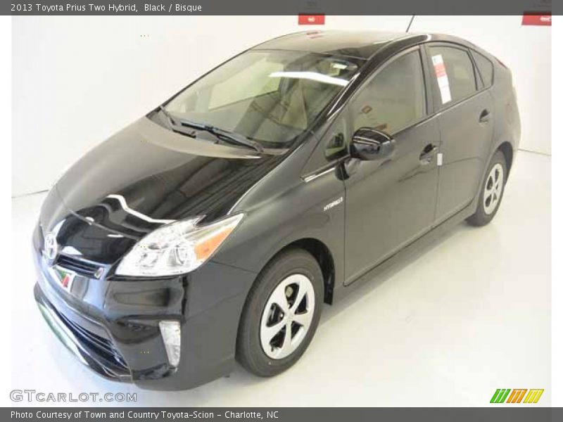 Black / Bisque 2013 Toyota Prius Two Hybrid