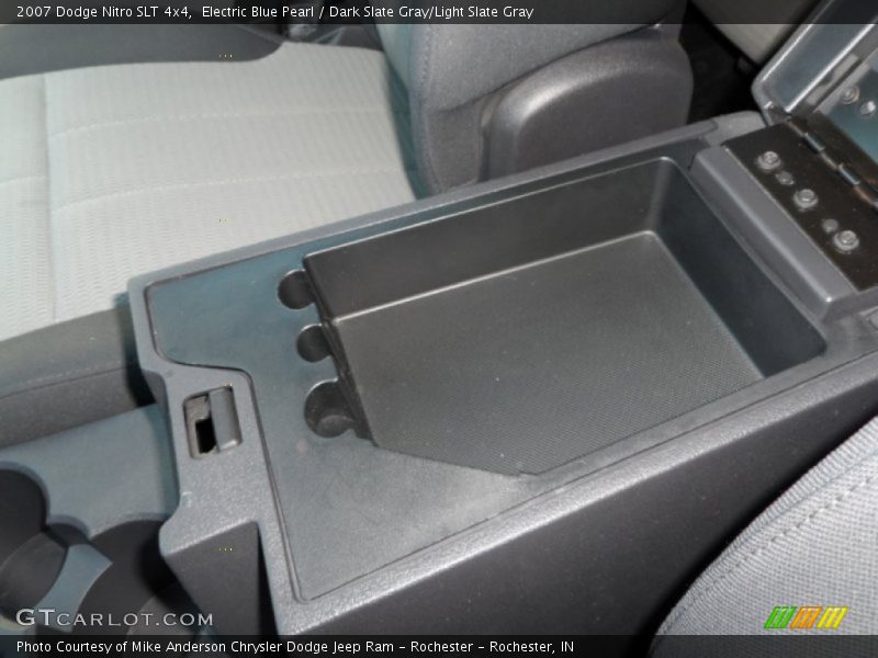 Electric Blue Pearl / Dark Slate Gray/Light Slate Gray 2007 Dodge Nitro SLT 4x4