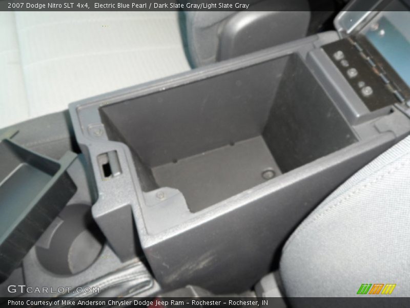 Electric Blue Pearl / Dark Slate Gray/Light Slate Gray 2007 Dodge Nitro SLT 4x4