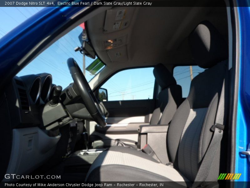 Electric Blue Pearl / Dark Slate Gray/Light Slate Gray 2007 Dodge Nitro SLT 4x4
