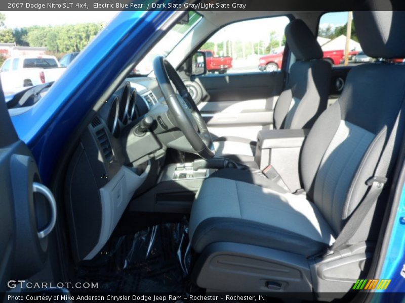 Electric Blue Pearl / Dark Slate Gray/Light Slate Gray 2007 Dodge Nitro SLT 4x4