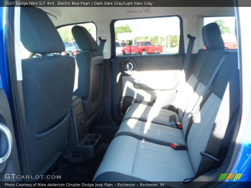 Electric Blue Pearl / Dark Slate Gray/Light Slate Gray 2007 Dodge Nitro SLT 4x4