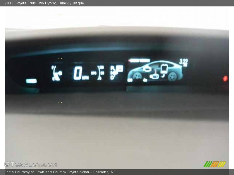 Black / Bisque 2013 Toyota Prius Two Hybrid