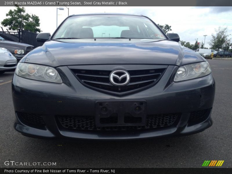 Steel Gray Metallic / Black 2005 Mazda MAZDA6 i Grand Touring Sedan