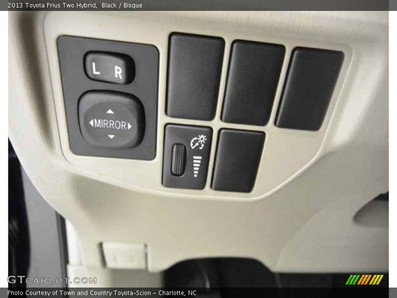 Black / Bisque 2013 Toyota Prius Two Hybrid