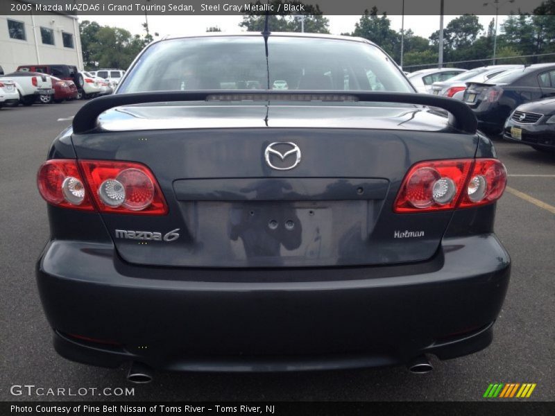 Steel Gray Metallic / Black 2005 Mazda MAZDA6 i Grand Touring Sedan