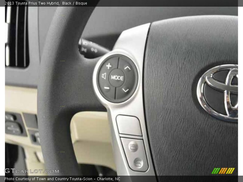 Black / Bisque 2013 Toyota Prius Two Hybrid