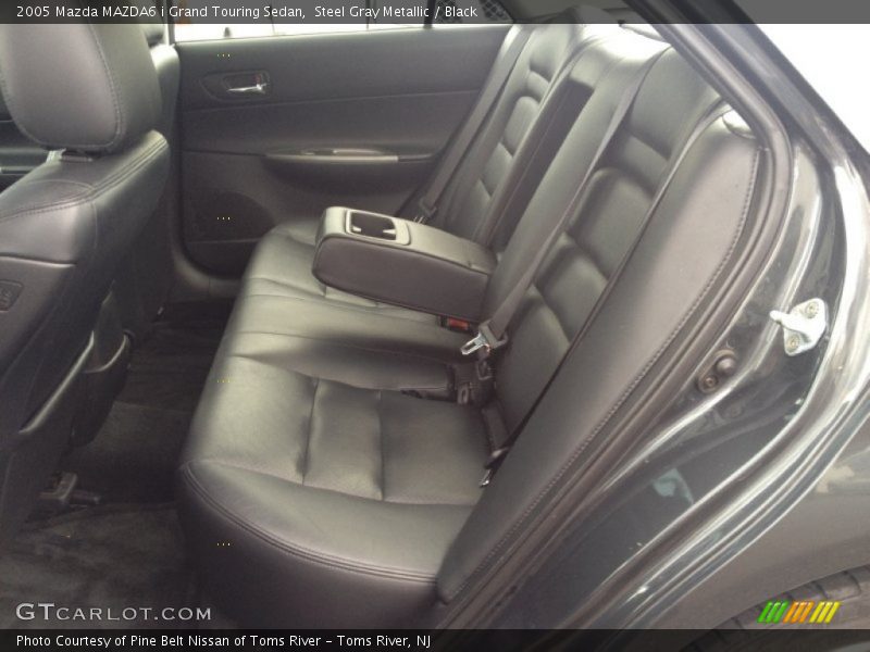 Steel Gray Metallic / Black 2005 Mazda MAZDA6 i Grand Touring Sedan