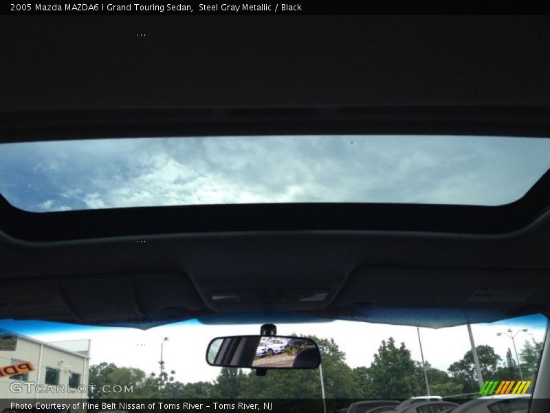 Steel Gray Metallic / Black 2005 Mazda MAZDA6 i Grand Touring Sedan