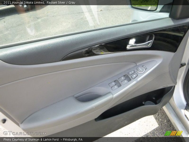 Radiant Silver / Gray 2011 Hyundai Sonata Limited