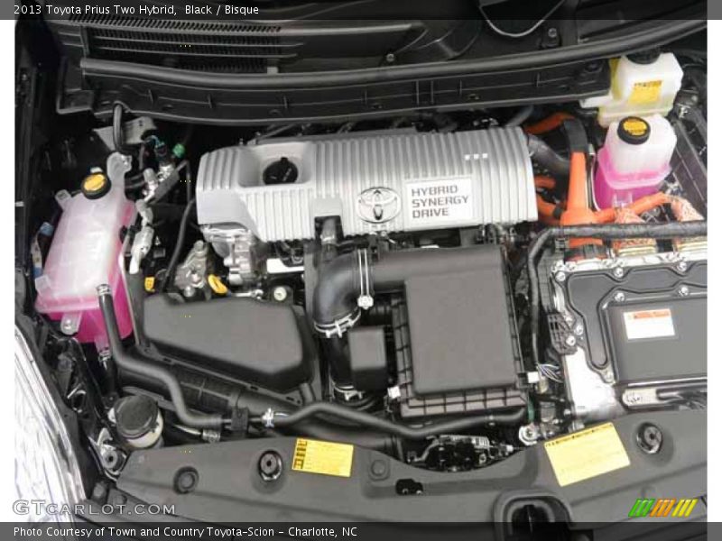Black / Bisque 2013 Toyota Prius Two Hybrid
