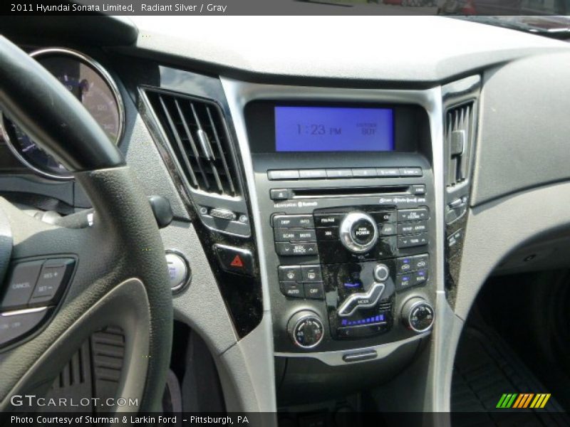 Radiant Silver / Gray 2011 Hyundai Sonata Limited