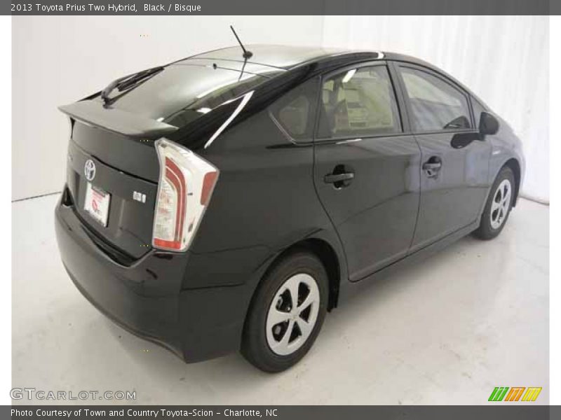 Black / Bisque 2013 Toyota Prius Two Hybrid