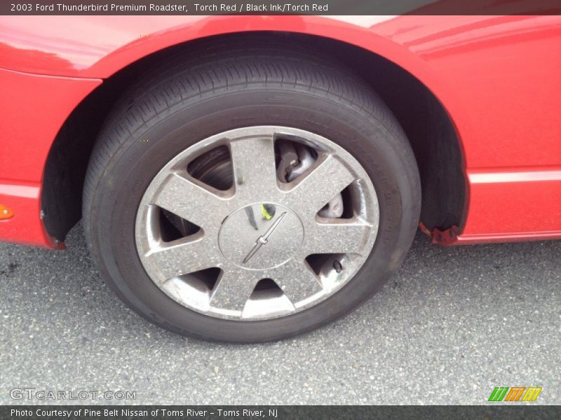 Torch Red / Black Ink/Torch Red 2003 Ford Thunderbird Premium Roadster