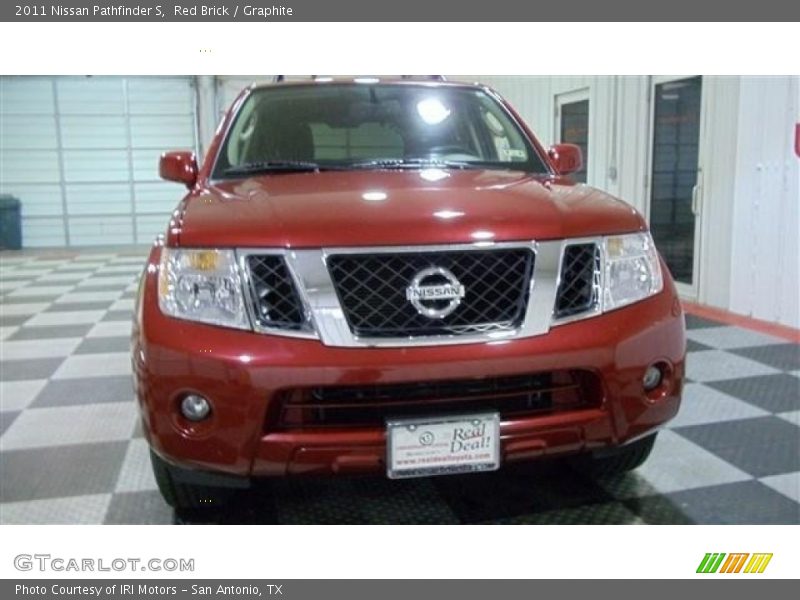 Red Brick / Graphite 2011 Nissan Pathfinder S