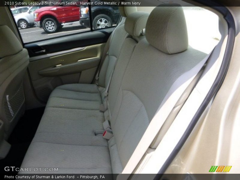 Harvest Gold Metallic / Warm Ivory 2010 Subaru Legacy 2.5i Premium Sedan