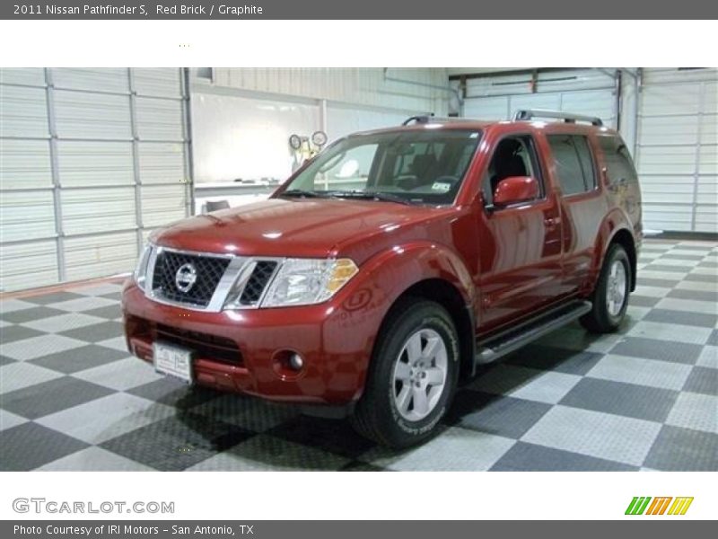 Red Brick / Graphite 2011 Nissan Pathfinder S