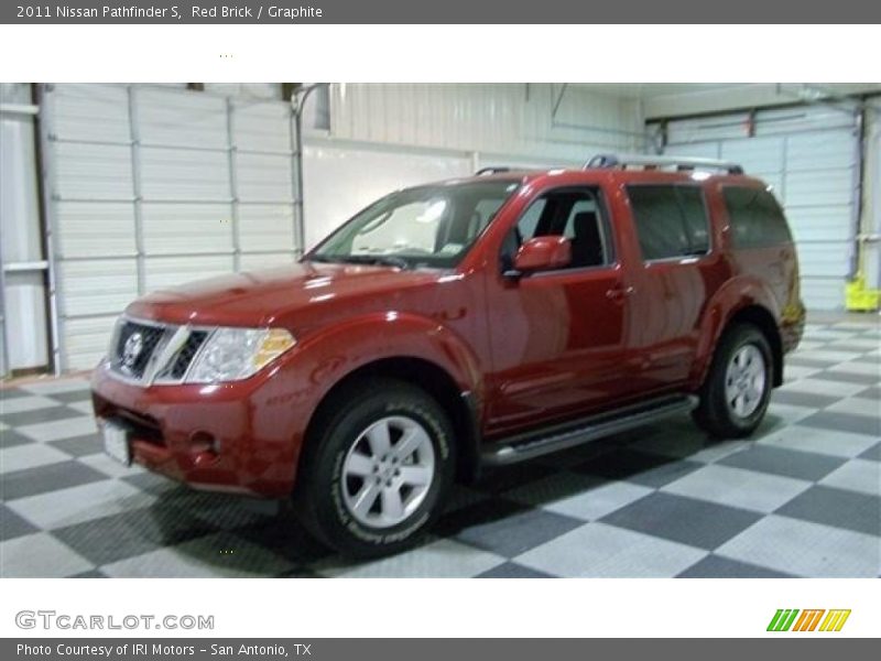 Red Brick / Graphite 2011 Nissan Pathfinder S
