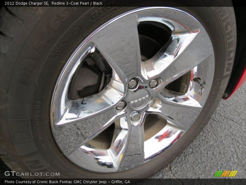 Redline 3-Coat Pearl / Black 2012 Dodge Charger SE