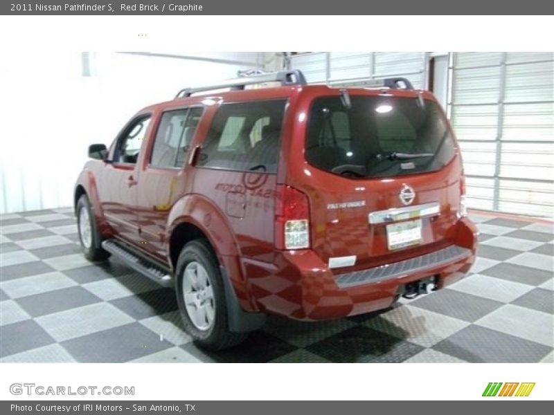 Red Brick / Graphite 2011 Nissan Pathfinder S