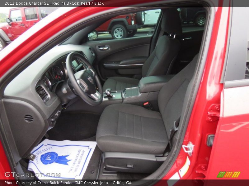 Redline 3-Coat Pearl / Black 2012 Dodge Charger SE