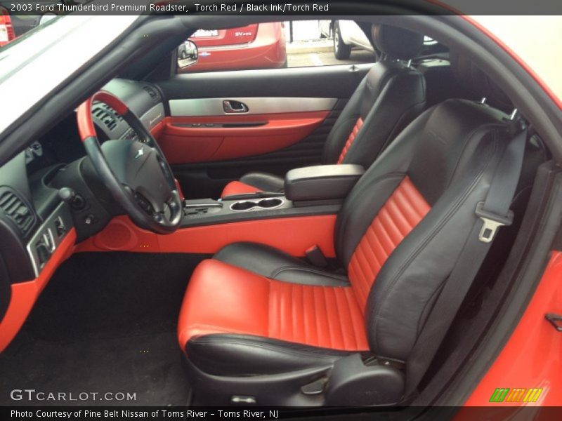 Front Seat of 2003 Thunderbird Premium Roadster