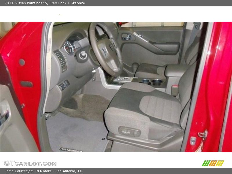 Red Brick / Graphite 2011 Nissan Pathfinder S