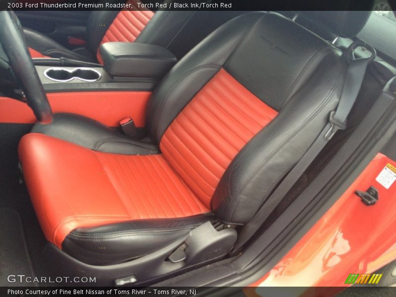 Front Seat of 2003 Thunderbird Premium Roadster