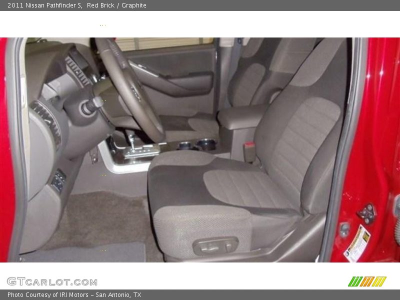 Red Brick / Graphite 2011 Nissan Pathfinder S