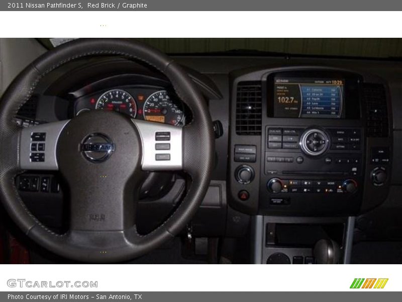 Red Brick / Graphite 2011 Nissan Pathfinder S