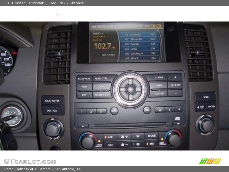 Red Brick / Graphite 2011 Nissan Pathfinder S