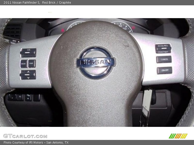 Red Brick / Graphite 2011 Nissan Pathfinder S