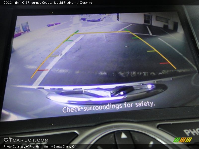 Liquid Platinum / Graphite 2011 Infiniti G 37 Journey Coupe